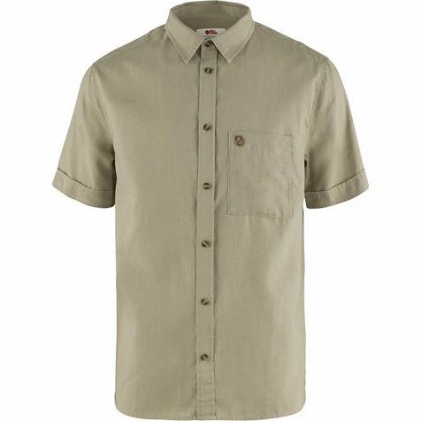 Fjällräven Men Övik Shirts Khaki PH111253 Philippines